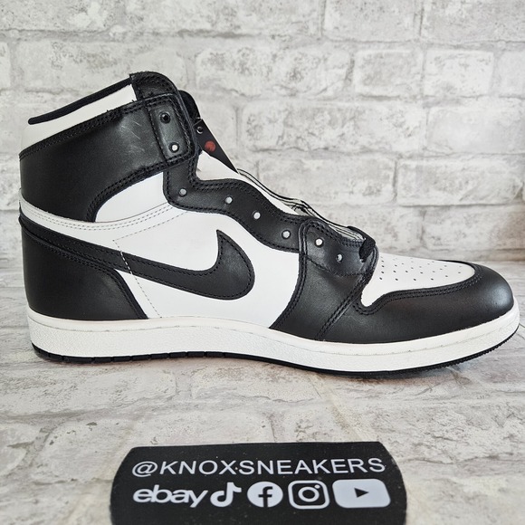 Nike Air Jordan 1 Retro High \'85 OG Panda Black White BQ4422 001 Men\'s Size 15